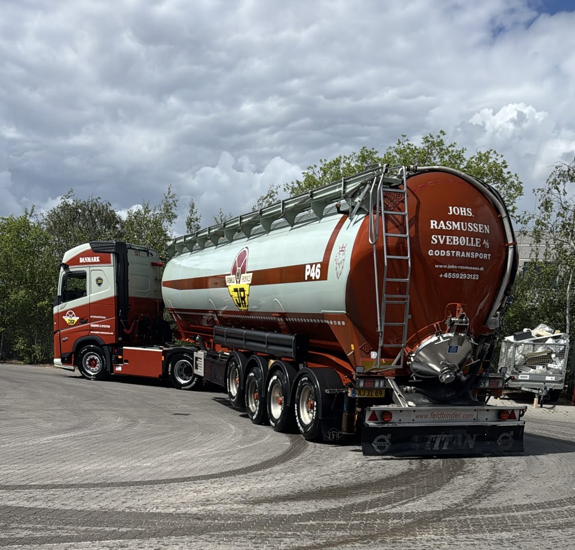 Johs. Rasmussen Svebølle tankvogn