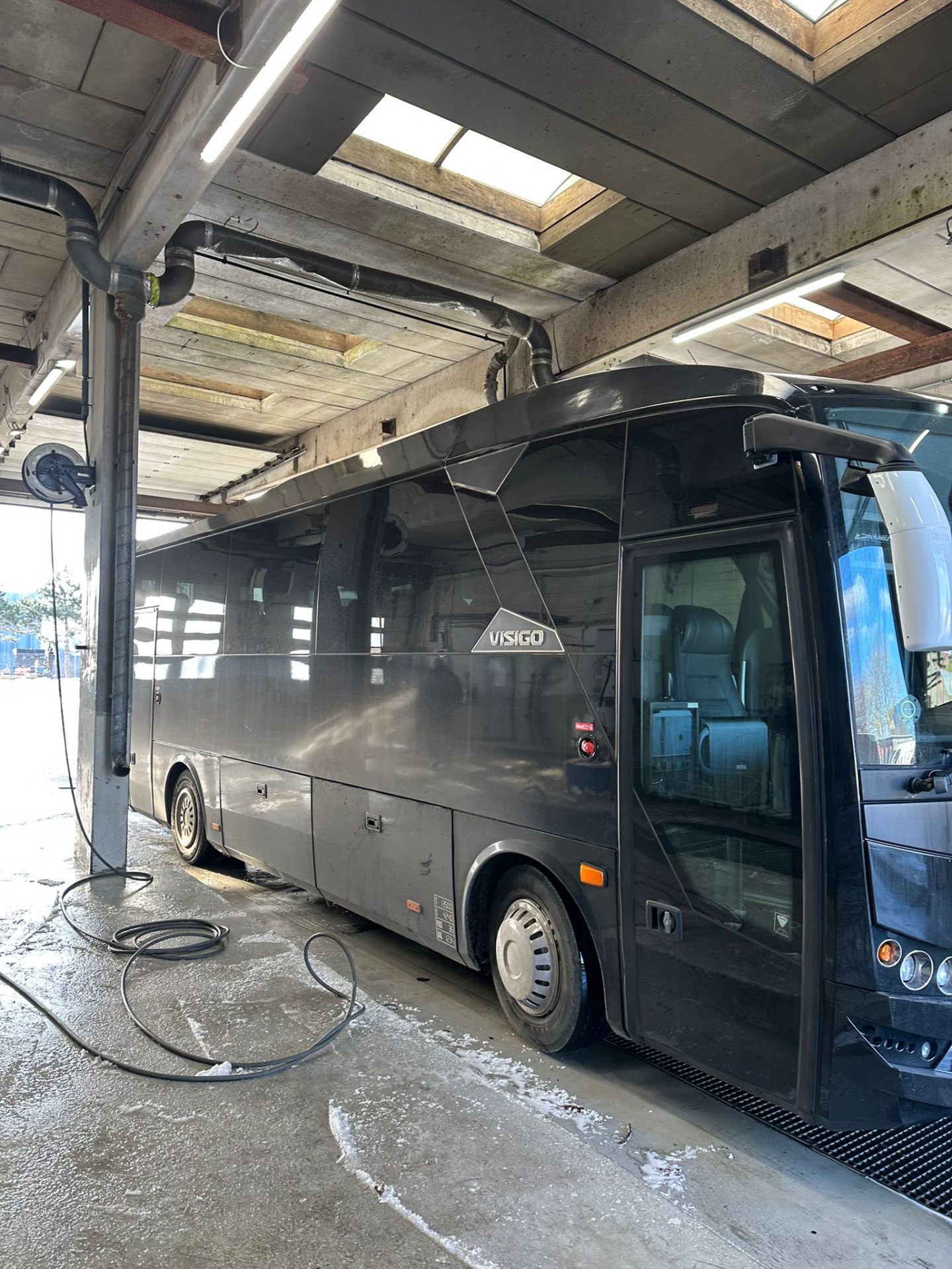 Busvask - vask af turistbusser og rutebiler